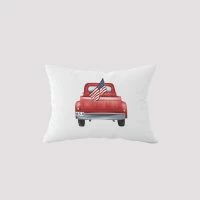 Sewing Down South Americana Vintage Truck Lumbar Pillow