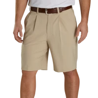 Pleated Shorts 9.5" Inseam