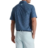 Terrazzo Print Lisle Self Collar -Sewing Down South shop FJ 25345 03