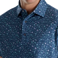 Terrazzo Print Lisle Self Collar -Sewing Down South shop FJ 25345 04