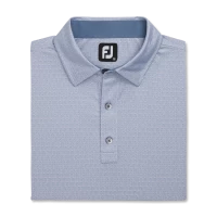 Spiral Line Print Lisle Self Collar