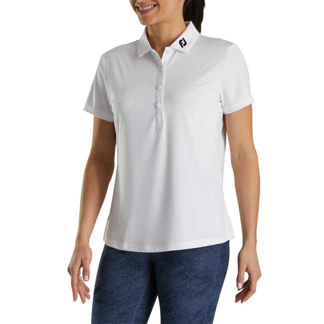 Solid Lisle - FJ Tour Collar Women 1 Solid Lisle - FJ Tour Collar Women