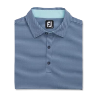 Feeder Stripe Mix Stretch Pique Self Collar