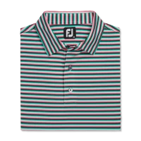 Multi Stripe Lisle Self Collar