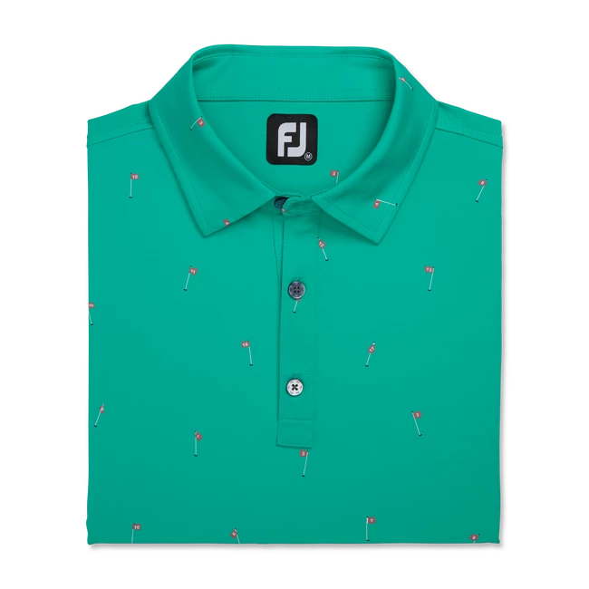 18 Holes Print Lisle Self Collar 1 18 Holes Print Lisle Self Collar