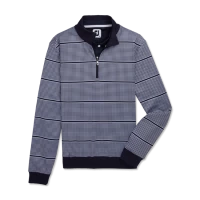 Half-Zip Houndstooth Print Mid-Layer Women -Sewing Down South shop FJ 28240 01