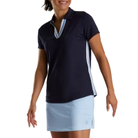 Stripe Ribbon Trim Women