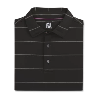 Stretch Pique Chalkstripe Self Collar