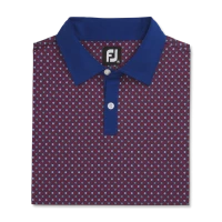 Lisle Circle Print Self Collar