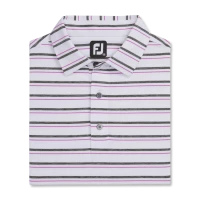 Lisle Space Dyed Stripe Self Collar