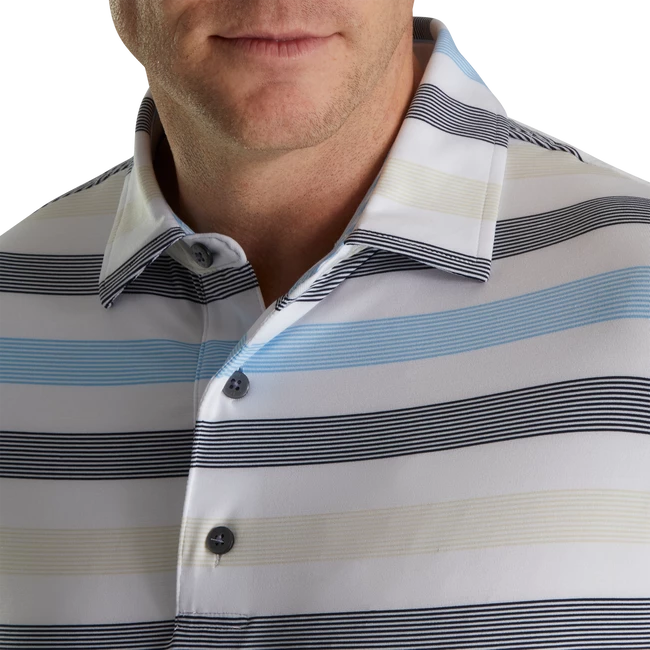 Lisle Light Stripe Self Collar 4 Lisle Light Stripe Self Collar - Image 4