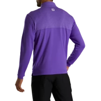 Heather Yoke Half-Zip Mid-Layer -Sewing Down South shop FJ 28627 03