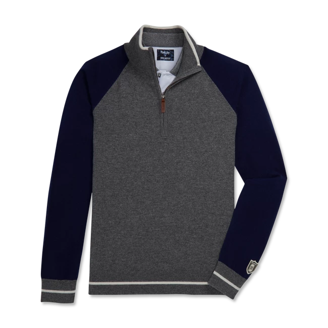 Cashmere Quarter-Zip Pullover 1 Cashmere Quarter-Zip Pullover