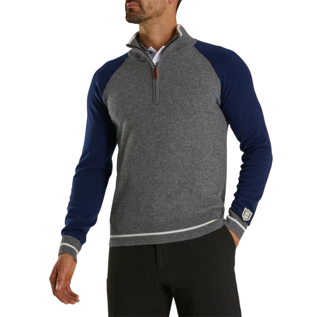 Cashmere Quarter-Zip Pullover 2 Cashmere Quarter-Zip Pullover - Image 2
