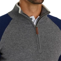 Cashmere Quarter-Zip Pullover 7 Cashmere Quarter-Zip Pullover -Sewing Down South shop FJ 29879 04
