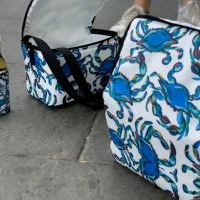 API Source Crab Craze Koozie, 4 PACK (Skinny Or Standard) 9 API Source Crab Craze Koozie, 4 PACK (Skinny Or Standard) -Sewing Down South shop IMG 0016 2400x