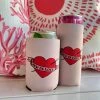 Sewing Down South Sew In Love, Peach Koozie 4 Pack (Skinny Or Standard)