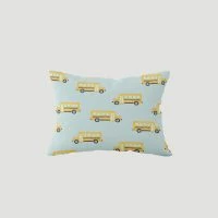 Sewing Down South Wheels On The Bus Lumbar Pillow