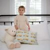 Harris Pillow Toddler Sleeping Bundle: Organic Pillow + School Buses Case