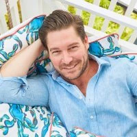 Sewing Down South Crab Craze, Shades Of Blue Outdoor Pillow -Sewing Down South shop SewingDownSouth 04052022 0442 websize 2400x