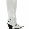 A GOOD ONE WHITE CROC BOOT
