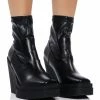 AKI BLACK CHUNKY BOOTIE