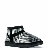 AKIRA FAIRYTALE BLING BOOTIE IN BLACK -Sewing Down South shop akira fairytale bling bootie in black black 3 3