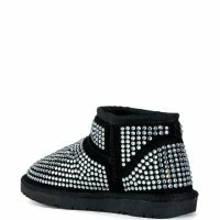 AKIRA FAIRYTALE BLING BOOTIE IN BLACK -Sewing Down South shop akira fairytale bling bootie in black black 4 4