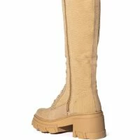 AMBROSE LACE UP BOOT IN TAN -Sewing Down South shop ambrose lace up boot in tan tan 4 4