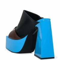 AXELLY MULTI CHUNKY SANDAL -Sewing Down South shop axelly multi chunky sandal multi 4 4 c1