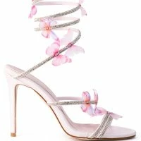 Sewing Down South shop -Sewing Down South shop azalea wang airborne butterfly rhinestone stiletto sandal in pink pink 2 2