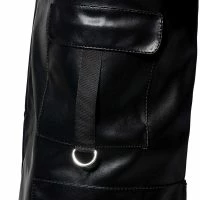 AZALEA WANG ALEXIA BLACK FOLD OVER WEDGE BOOT -Sewing Down South shop azalea wang alexia black fold over wedge boot black 5 5 c1