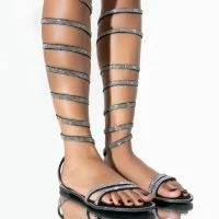 AZALEA WANG APOLOGIZE AND I MIGHT FORGIVE YOU DIAMOND SANDAL