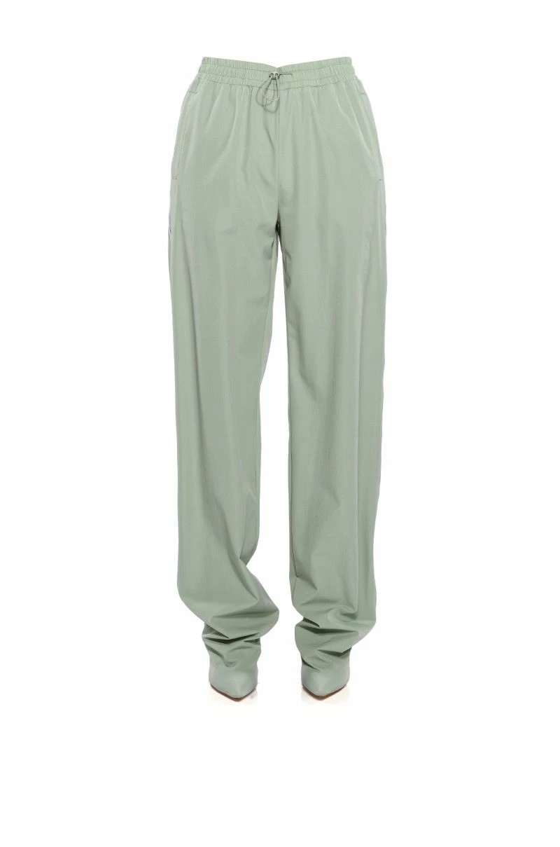 AZALEA WANG TRACK PANT BOOT IN SAGE GREEN 2 AZALEA WANG TRACK PANT BOOT IN SAGE GREEN - Image 2