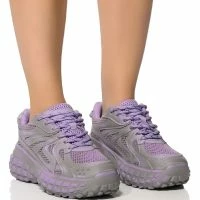 AZALEA WANG BRUNCH MODE SNEAKER IN PURPLE -Sewing Down South shop azalea wang brunch mode sneaker in purple purple 1 1