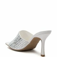 AZALEA WANG BUFFALO EMBELLIHED SANDAL IN WHITE 8 AZALEA WANG BUFFALO EMBELLIHED SANDAL IN WHITE -Sewing Down South shop azalea wang buffalo embellihed sandal in white white 4 4 c1