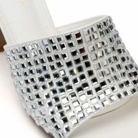 AZALEA WANG BUFFALO EMBELLIHED SANDAL IN WHITE 9 AZALEA WANG BUFFALO EMBELLIHED SANDAL IN WHITE -Sewing Down South shop azalea wang buffalo embellihed sandal in white white 5 5 c1