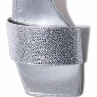 AZALEA WANG CAILY SILVER STILETTO MULE -Sewing Down South shop azalea wang caily silver stiletto mule silver 5 5