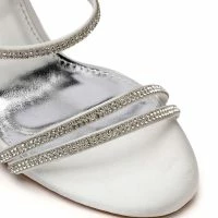 AZALEA WANG CLAYSHA EMBELLISHED STILETTO SANDAL PUMP IN WHITE -Sewing Down South shop azalea wang claysha embellished stiletto sandal pump in white white 5 5 c1