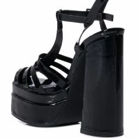 AZALEA WANG DANICA PLATFORM PUMP -Sewing Down South shop azalea wang danica platform pump black 4 4
