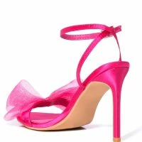 AZALEA WANG DANIELLA STILETTO SANDAL IN PINK -Sewing Down South shop azalea wang daniella stiletto sandal in pink pink 3 3