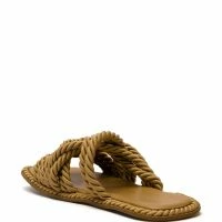 AZALEA WANG DELORES ROPE UPPER SANDAL IN NUDE -Sewing Down South shop azalea wang delores rope upper sandal in nude nude 4 4 c1