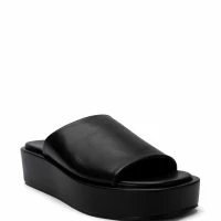 AZALEA WANG DIONORA FLATFORM SANDAL IN BLACK -Sewing Down South shop azalea wang dionora flatform sandal in black black 3 3 c1
