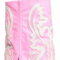 AZALEA WANG ESPERANZA WESTERN BOOTIE IN LIGHT PINK -Sewing Down South shop azalea wang esperanza western bootie in light pink pink 5 5