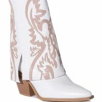 AZALEA WANG ESPERANZA WESTERN BOOTIE IN TAN -Sewing Down South shop azalea wang esperanza western bootie in tan tan 3 3
