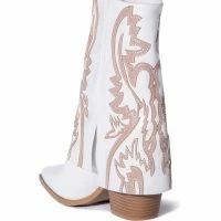 AZALEA WANG ESPERANZA WESTERN BOOTIE IN TAN -Sewing Down South shop azalea wang esperanza western bootie in tan tan 4 4