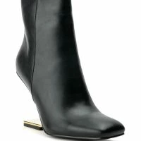 AZALEA WANG FASHIONISTA BOOTIE IN BLACK -Sewing Down South shop azalea wang fashionista bootie in black black 3 3