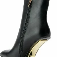 AZALEA WANG FASHIONISTA BOOTIE IN BLACK -Sewing Down South shop azalea wang fashionista bootie in black black 5 5