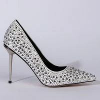 AZALEA WANG GLITCH IN THE SYSTEM STILETTO PUMP IN WHITE
