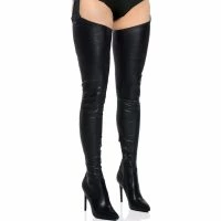 AZALEA WANG IM MOVIN ON BELTED THIGH HIGH STILETTO CHAP BOOT WITH 4 WAY STRETCH 17 AZALEA WANG IM MOVIN ON BELTED THIGH HIGH STILETTO CHAP BOOT WITH 4 WAY STRETCH -Sewing Down South shop azalea wang im movin on belted thigh high stiletto chap boot with 4 way stretch black pu 1 1 c1